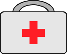 Cartoon First Aid Kit